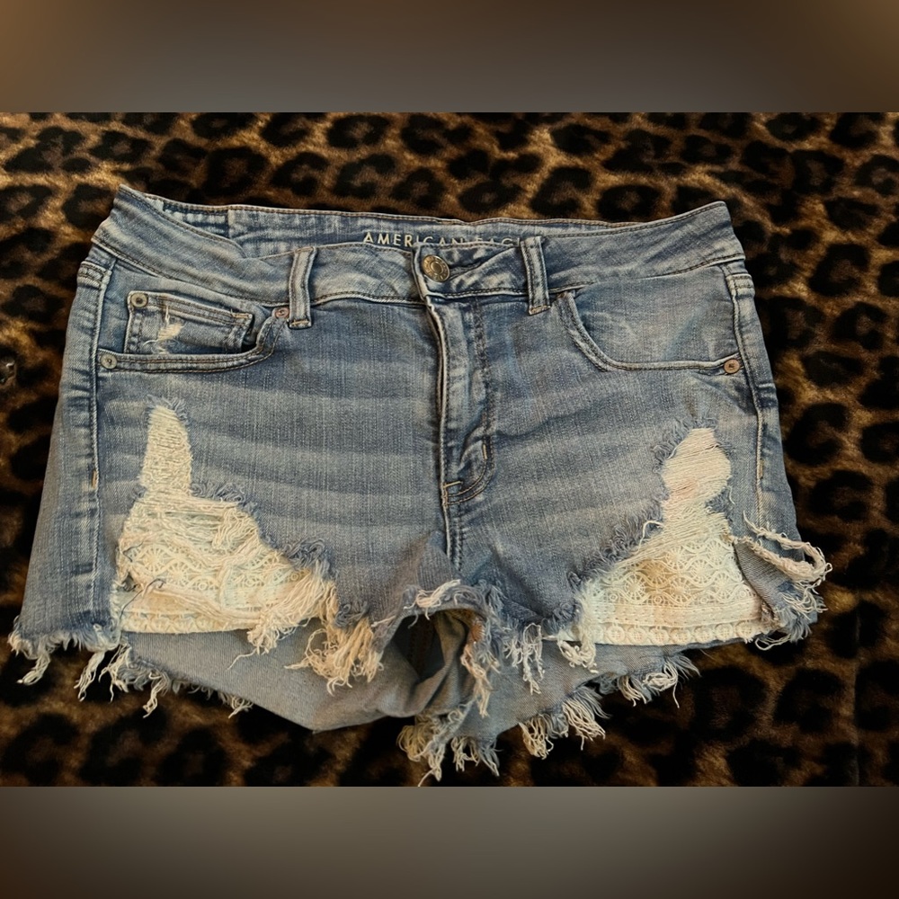 American Eagle Distressed Shorts